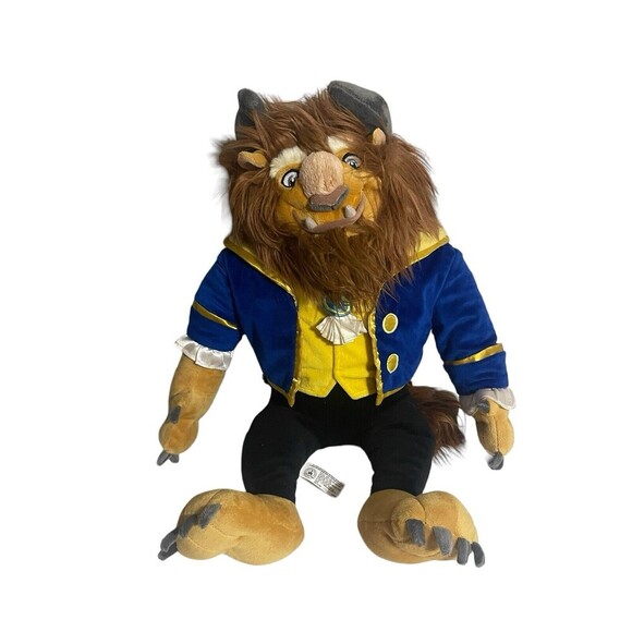 The Disney Store Authentic Beast Beauty And The Beast Large Plush 22" stuffed - Picture 1 of 15